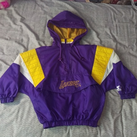 lakers windbreaker jacket